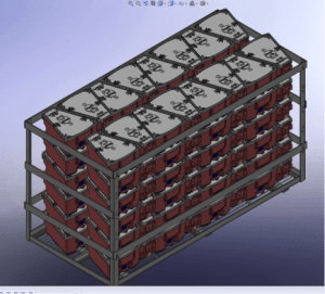 Figure 3 - Assembled Cages