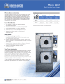 Dual Chamber Tower Models Specification Sheet