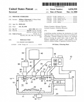United States Patents Granted